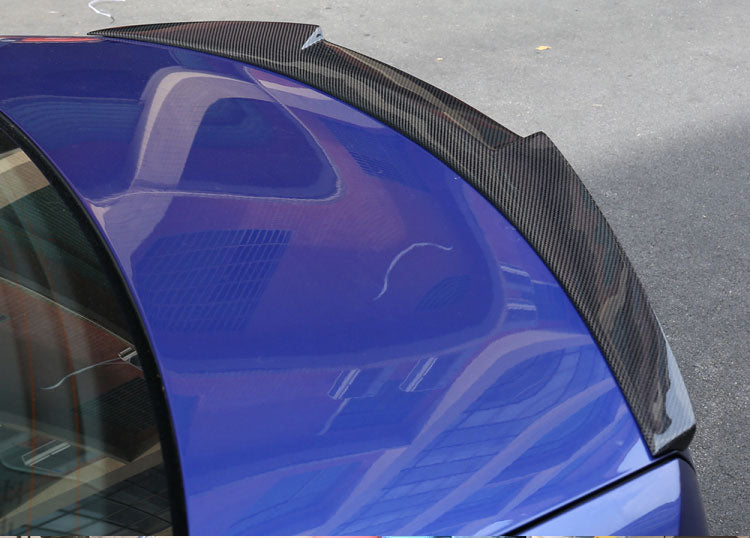 BMW M3 E92 2007 2008 2009 2010 2011 2012 2013 & 3 Series E92 (Both Fits Pre-LCI & LCI) 2006 2007 2008 2009 2010 2011 2012 with Aftermarket Parts - M4 Style Rear Lip Spoiler?Carbon Fiber from Aero Republic