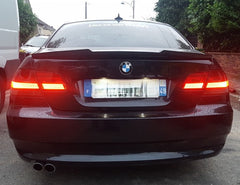 BMW M3 E92 2007 2008 2009 2010 2011 2012 2013 & 3 Series E92 (Both Fits Pre-LCI & LCI) 2006 2007 2008 2009 2010 2011 2012 with Aftermarket Parts - M4 Style Rear Lip Spoiler?Carbon Fiber from Aero Republic