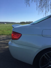 BMW M3 E92 2007 2008 2009 2010 2011 2012 2013 & 3 Series E92 (Both Fits Pre-LCI & LCI) 2006 2007 2008 2009 2010 2011 2012 with Aftermarket Parts - P Style Rear Lip Spoiler?Carbon Fiber from Aero Republic