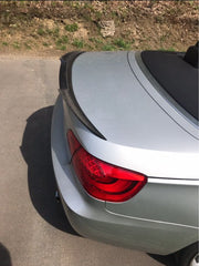 BMW M3 E93 2007 2008 2009 2010 2011 2012 2013 &?3 Series E93 (Both Fits Pre-LCI & LCI) 2006 2007 2008 2009 2010 2011 2012 with Aftermarket Parts - M4 Style Rear Lip Spoiler?Carbon Fiber from Aero Republic