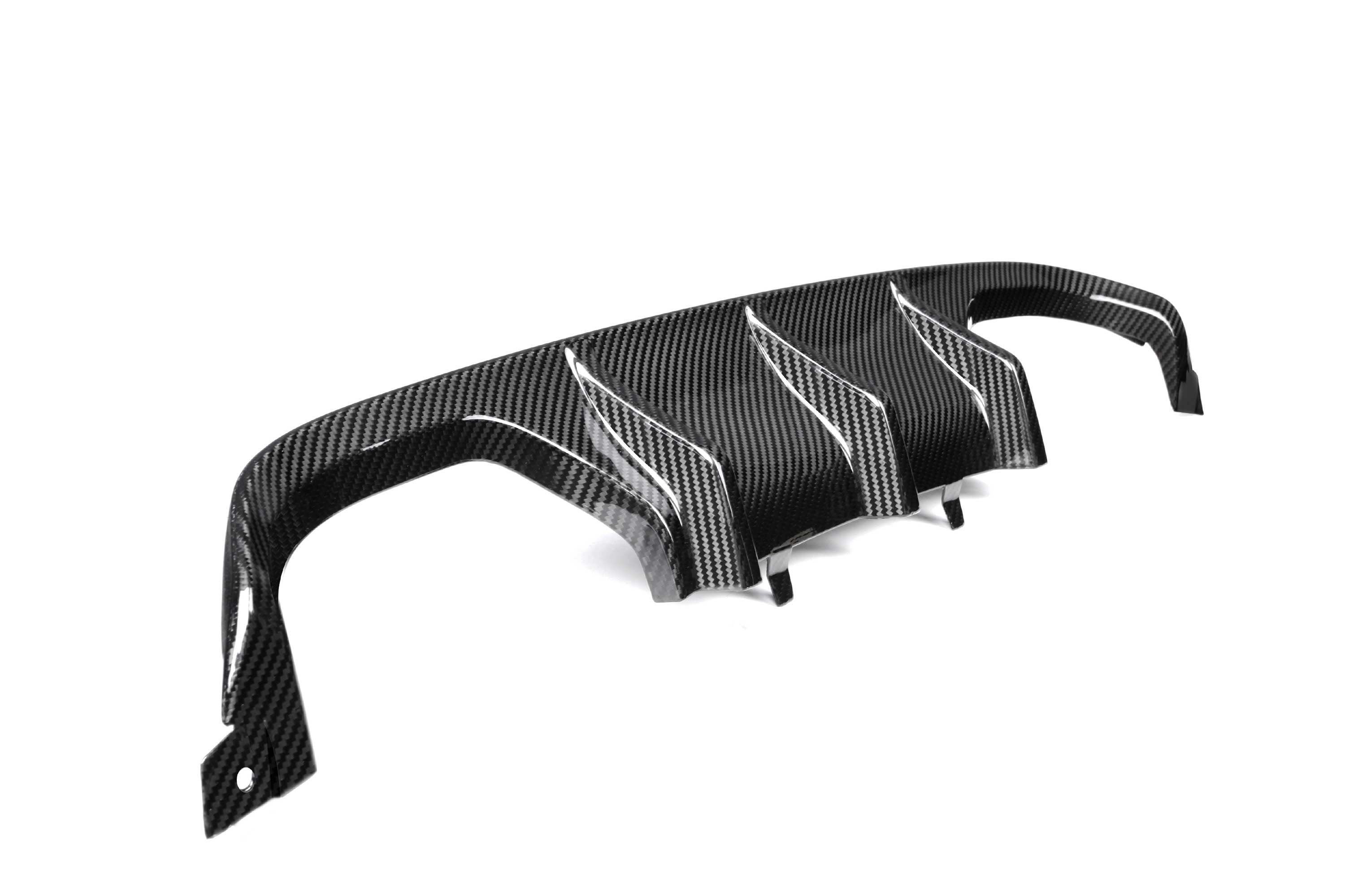 BMW M3 M3C M3CS F80 F81 2014 2015 2016 2017 2018 & M4 M4C M4CS M4CSL F82 F83 2014 2015 2016 2017 2018 2019 2020 with Aftermarket Parts - MP Style Rear Diffuser?Pre-preg Carbon Fiber / FRP from Aero Republic