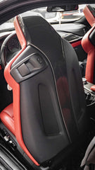 BMW M3 M3C M3CS F80 F81 2014 2015 2016 2017 2018 & M4 M4C M4CS M4CSL F82 F83 2014 2015 2016 2017 2018 2019 2020 with Aftermarket Parts - OE Style Seat-back Cover?Carbon Fiber / FRP from Aero Republic
