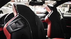 BMW M3 M3C M3CS F80 F81 2014 2015 2016 2017 2018 & M4 M4C M4CS M4CSL F82 F83 2014 2015 2016 2017 2018 2019 2020 with Aftermarket Parts - OE Style Seat-back Cover?Carbon Fiber / FRP from Aero Republic