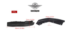 BMW M3CS M3C M3 G80 G81 & M4CS M4C M4 G82 G83 2021-ON with Aftermarket Parts - B Style (Without Light) Rear Diffuser & Rear Canards Pre-preg Carbon Fiber from Aero Republic