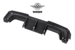 BMW M3CS M3C M3 G80 G81 & M4CS M4C M4 G82 G83 2021-ON with Aftermarket Parts - B Style (Without Light) Rear Diffuser & Rear Canards Pre-preg Carbon Fiber from Aero Republic