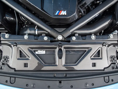 BMW M3 M3C G80 & M4 M4C G82 G83 2021-ON with Aftermarket Parts - Front Upper Radiator Cooling Plate Dry Pre-preg Carbon Fiber from Aero Republic