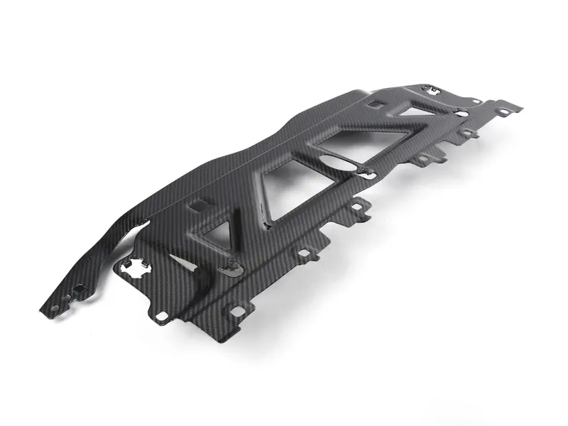 BMW M3 M3C G80 & M4 M4C G82 G83 2021-ON with Aftermarket Parts - Front Upper Radiator Cooling Plate Dry Pre-preg Carbon Fiber from Aero Republic
