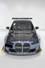 Aero Republic Adr Style Hood Bonnet for BMW M3CS M3C M3 G80 G81 2021-ON & M4CSL M4CS M4C M4 G82 G83 2021-ON Dry Pre-preg Carbon Fiber