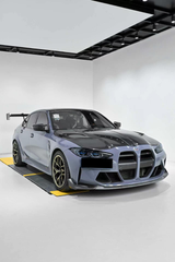Aero Republic Adr Style Hood Bonnet for BMW M3CS M3C M3 G80 G81 2021-ON & M4CSL M4CS M4C M4 G82 G83 2021-ON Dry Pre-preg Carbon Fiber