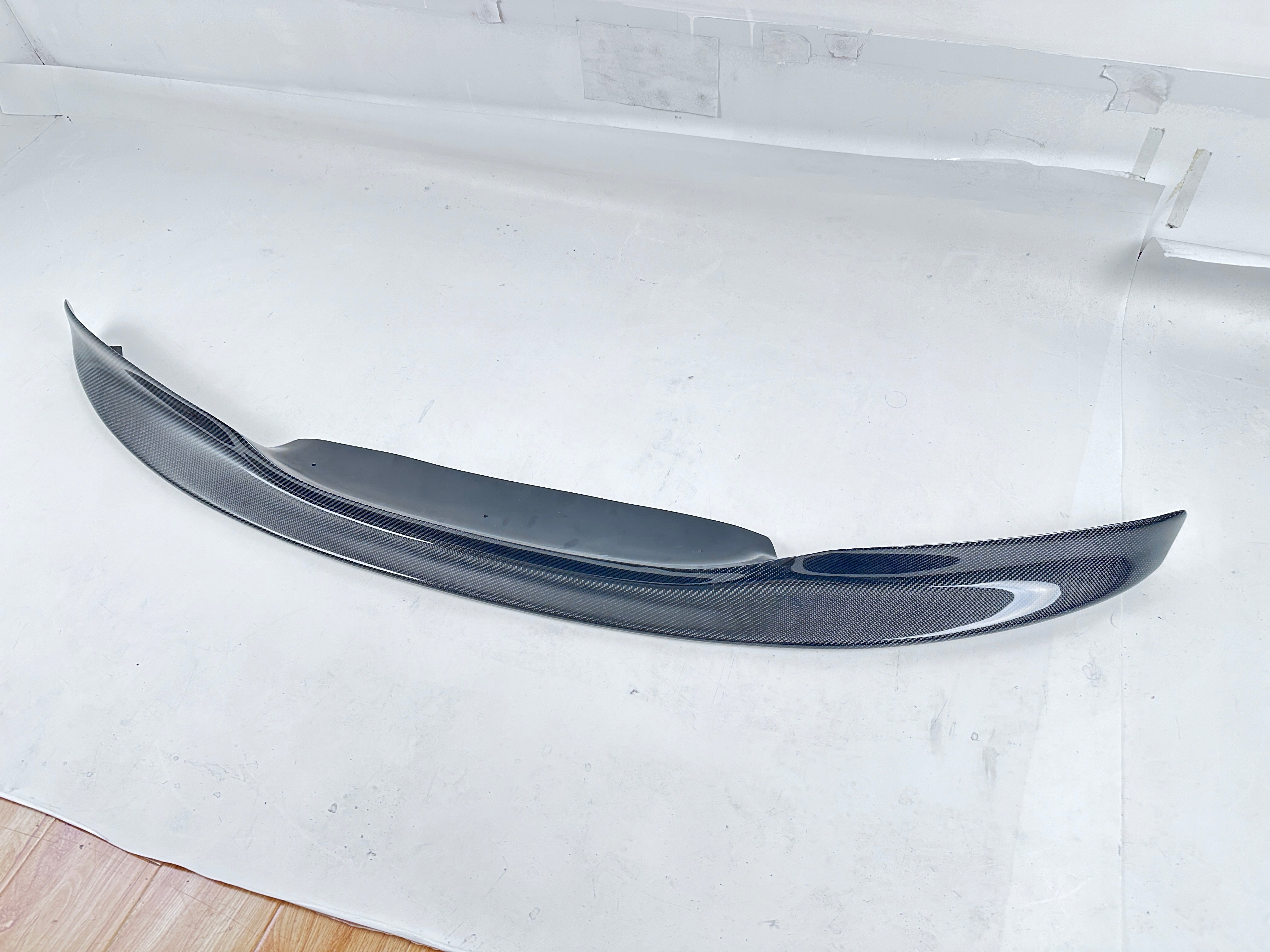 BMW M3 E46 2000 2001 2002 2003 2004 2005 2006 with Aftermarket Parts - CSL Style Front Lip Carbon Fiber from Aero Republic