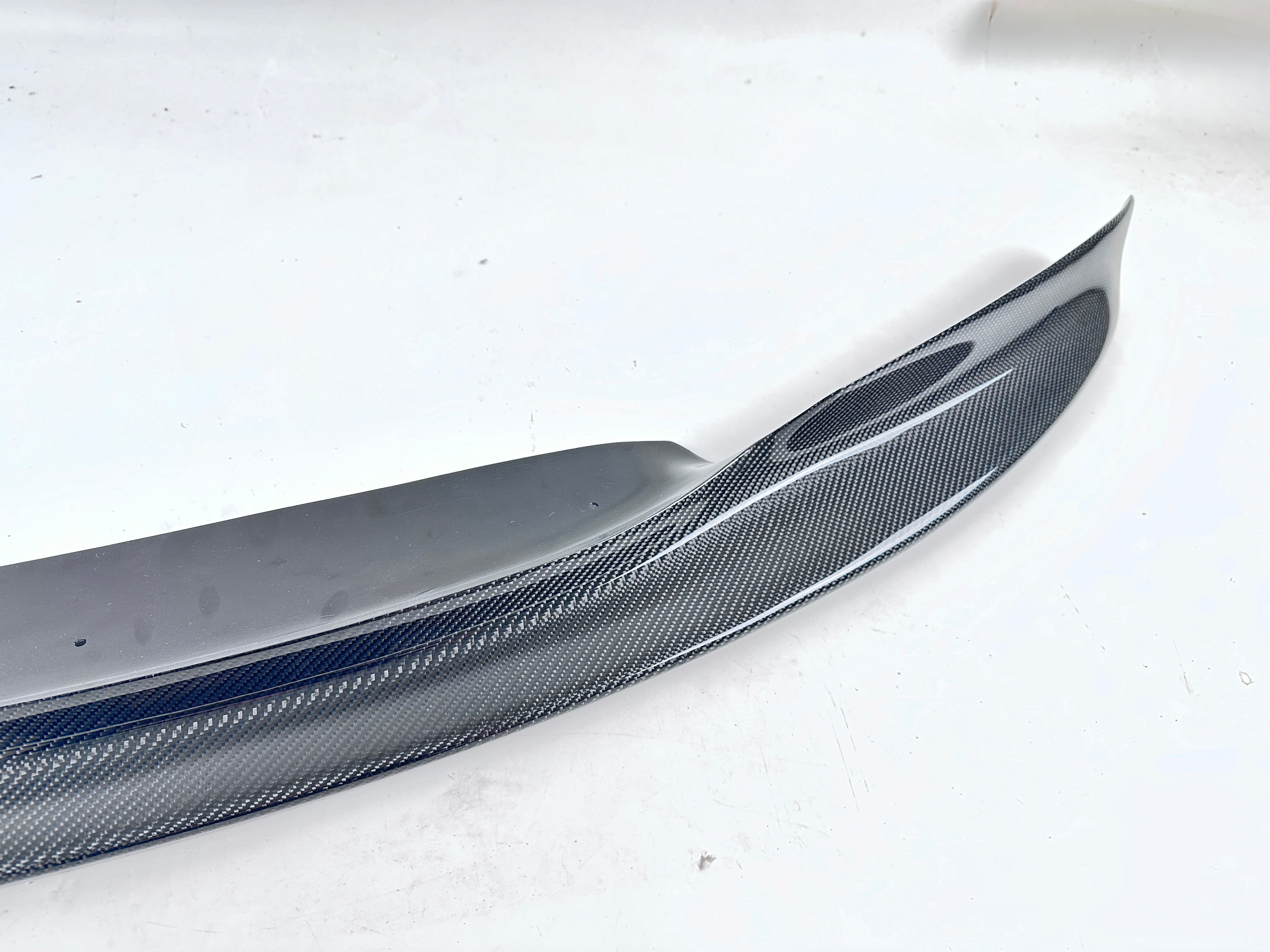BMW M3 E46 2000 2001 2002 2003 2004 2005 2006 with Aftermarket Parts - CSL Style Front Lip Carbon Fiber from Aero Republic