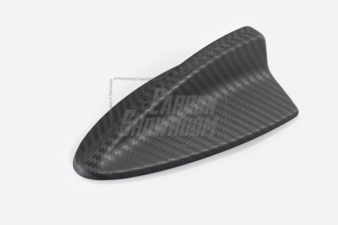 BMW M3 E90 E92 (Fits both Pre-LCI & LCI) 2007 2008 2009 2010 2011 2012 2013 with Aftermarket Parts - OE Style Antenna Trim Cover Carbon Fiber from Aero Republic