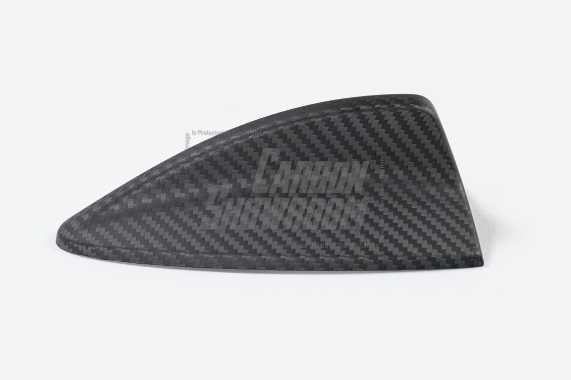 BMW M3 E90 E92 (Fits both Pre-LCI & LCI) 2007 2008 2009 2010 2011 2012 2013 with Aftermarket Parts - OE Style Antenna Trim Cover Carbon Fiber from Aero Republic