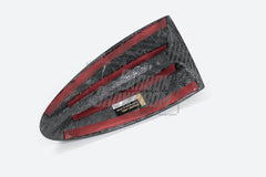 BMW M3 E90 E92 (Fits both Pre-LCI & LCI) 2007 2008 2009 2010 2011 2012 2013 with Aftermarket Parts - OE Style Antenna Trim Cover Carbon Fiber from Aero Republic