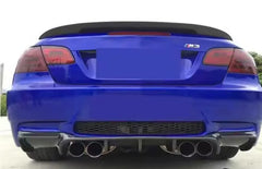 BMW M3 E92 E93 2007 2008 2009 2010 2011 2012 2013 with Aftermarket Parts - Vor Style Rear Diffuser Carbon Fiber from Aero Republic
