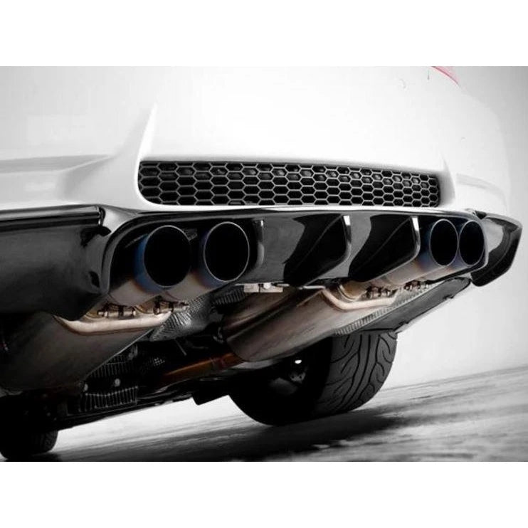 BMW M3 E92 E93 2007 2008 2009 2010 2011 2012 2013 with Aftermarket Parts - Vor Style Rear Diffuser Carbon Fiber from Aero Republic
