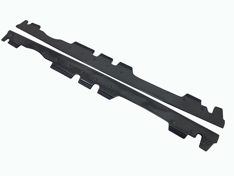 BMW M3 E92 E93 2007 2008 2009 2010 2011 2012 2013 with Aftermarket Parts - Exot Style Side Skirts Carbon Fiber from Aero Republic