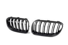 BMW M3 E92 E93 LCI 2009 2010 2011 2012 with Aftermarket Parts - Dual Slat Front Kidney Grill Pre-preg Carbon Fiber from Aero Republic