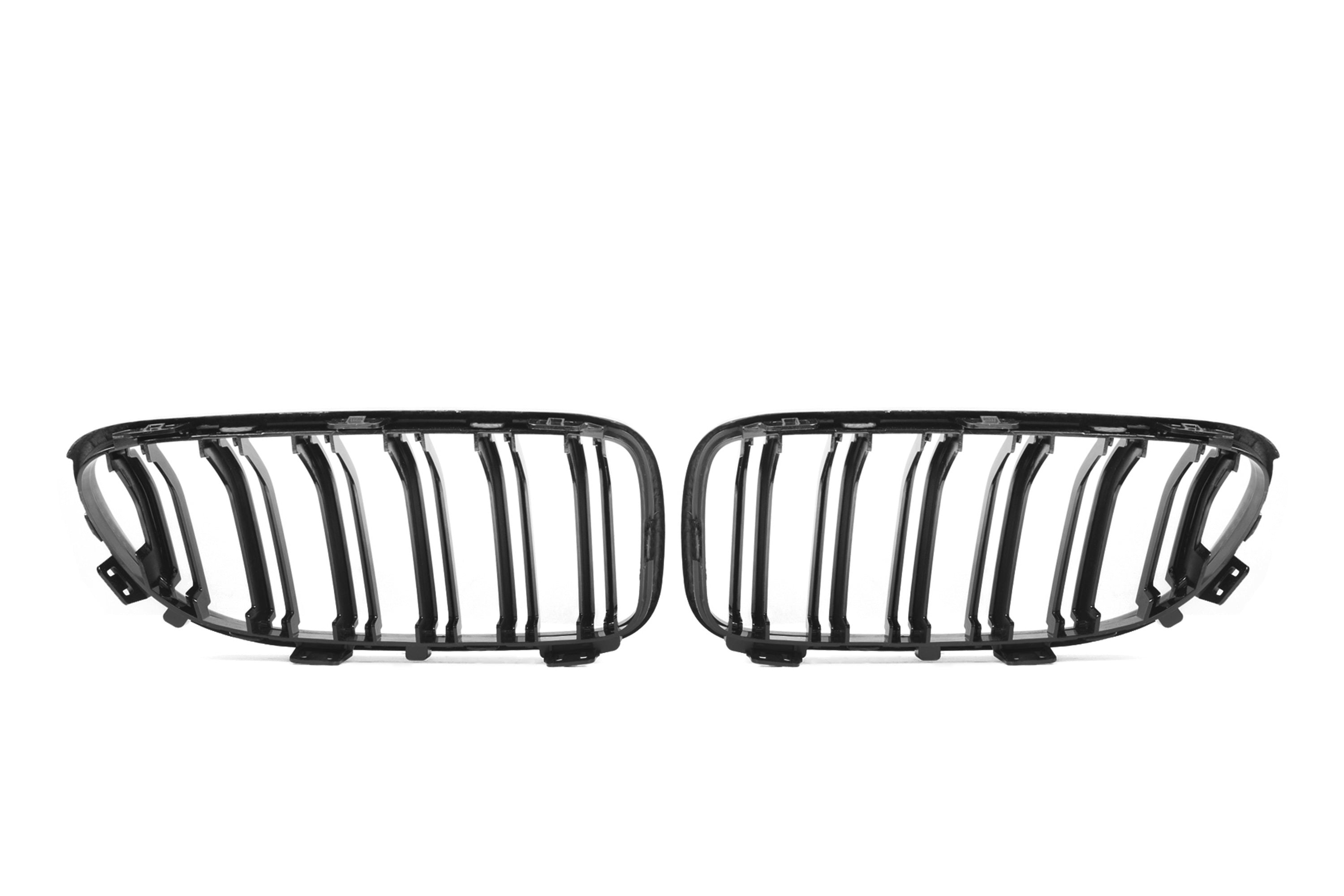 BMW M3 E92 E93 LCI 2009 2010 2011 2012 with Aftermarket Parts - Dual Slat Front Kidney Grill Pre-preg Carbon Fiber from Aero Republic