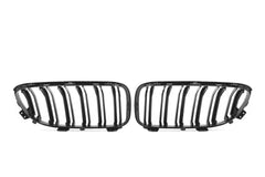 BMW M3 E92 E93 LCI 2009 2010 2011 2012 with Aftermarket Parts - Dual Slat Front Kidney Grill Pre-preg Carbon Fiber from Aero Republic