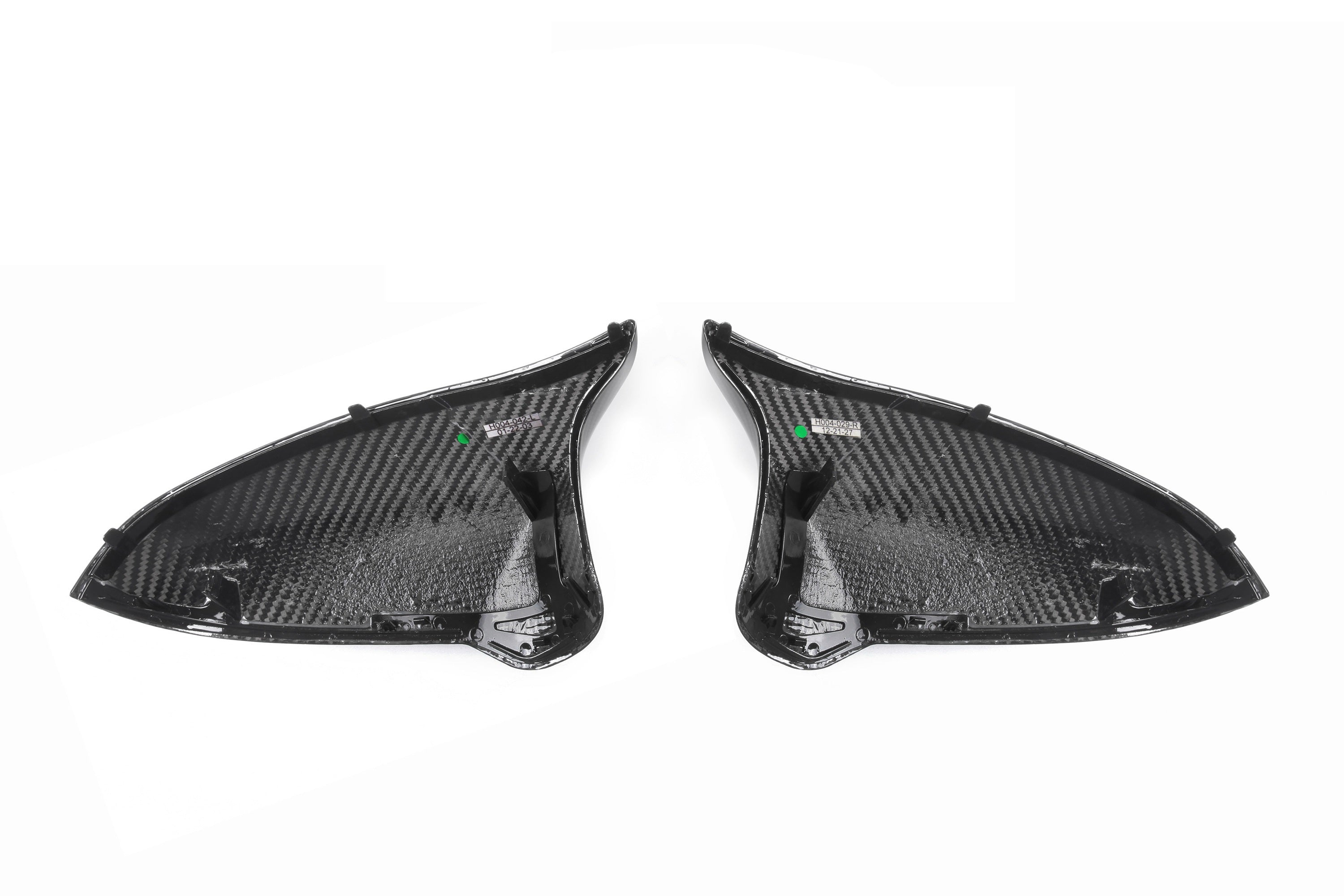 BMW M2C M2CS F87 2019 2020 2021 LHD & RHD (Left & Right Hand Drive) with Aftermarket Parts - OE Style Replacement Mirror Caps Pre-preg Carbon Fiber from Aero Republic