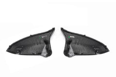 BMW M2C M2CS F87 2019 2020 2021 LHD & RHD (Left & Right Hand Drive) with Aftermarket Parts - OE Style?Replacement Mirror Caps Pre-preg Carbon Fiber from Aero Republic