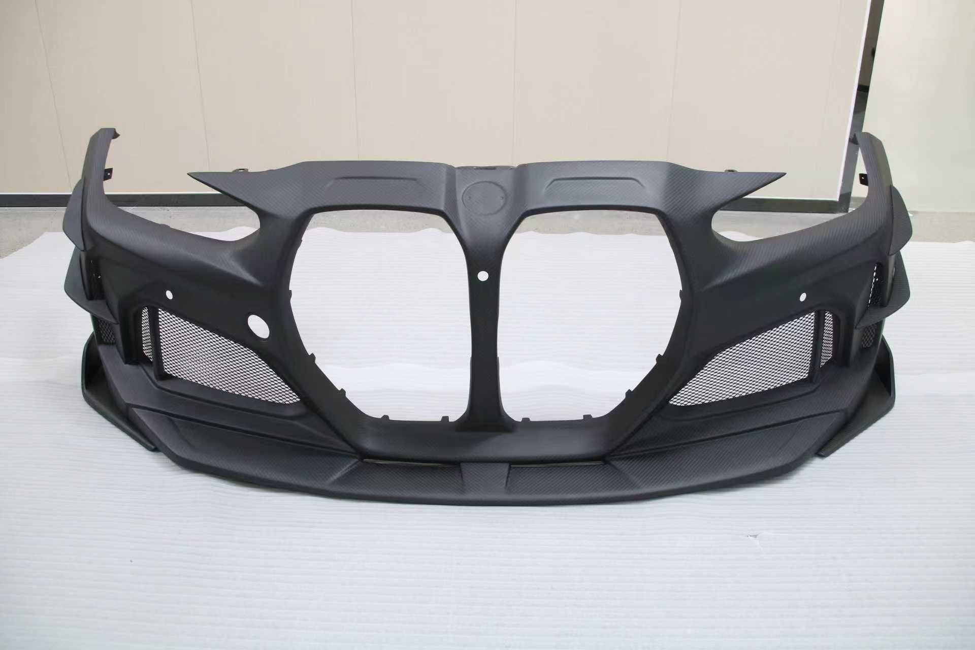 BMW M3 G80 2021-ON with Aftermarket Parts - SCORPION Widebody Full Body Kit Dry Pre-preg Carbon Fiber from Aero Republic