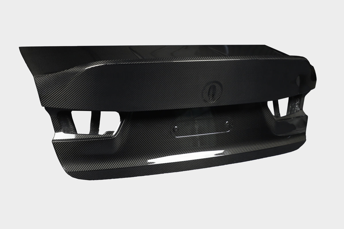 BMW M3 G80 2021-ON & 3 Series 330i M340i (Fits Both Pre-LCI & LCI) G20 2019-ON with Aftermarket Parts - 1:1 CSL Ducktial Style Trunk Dry Pre-preg Carbon Fiber from Aero Republic
