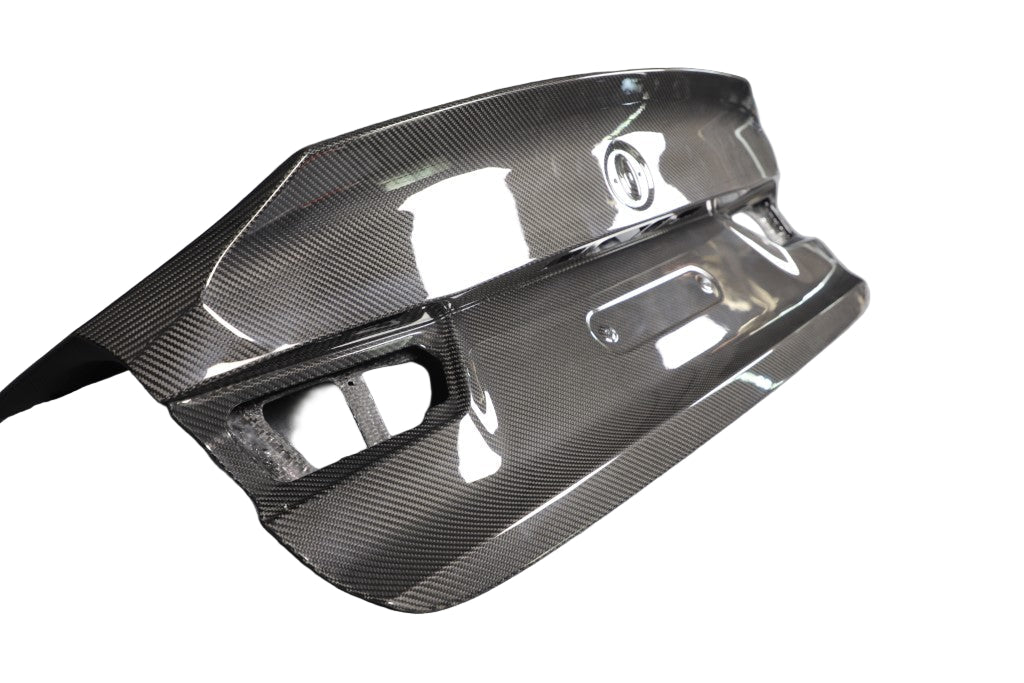 BMW M3 G80 2021-ON & 3 Series 330i M340i (Fits Both Pre-LCI & LCI) G20 2019-ON with Aftermarket Parts - CSL Style Trunk Dry Pre-preg Carbon Fiber from Aero Republic