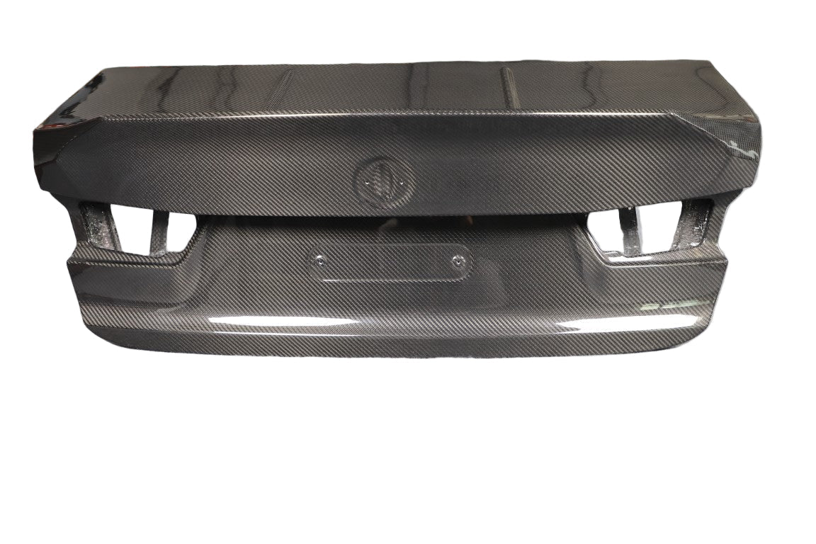 BMW M3 G80 2021-ON & 3 Series 330i M340i (Fits Both Pre-LCI & LCI) G20 2019-ON with Aftermarket Parts - CSL Style Trunk Dry Pre-preg Carbon Fiber from Aero Republic