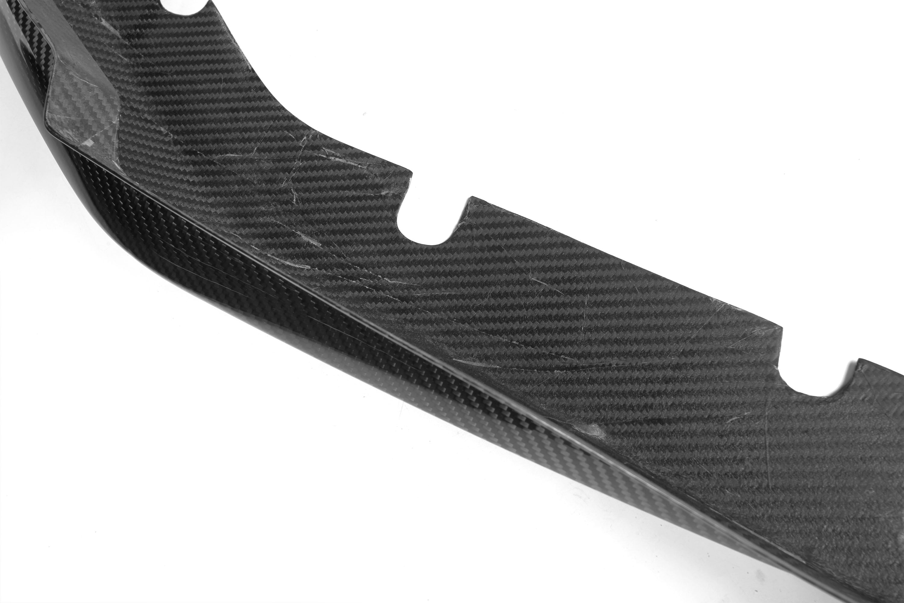 BMW M3 M3C M3CS G80 G81 2021 2022 2023 2024 with Aftermarket Parts - OE Style Rear Splitter Pre-preg Carbon Fiber from Aero Republic