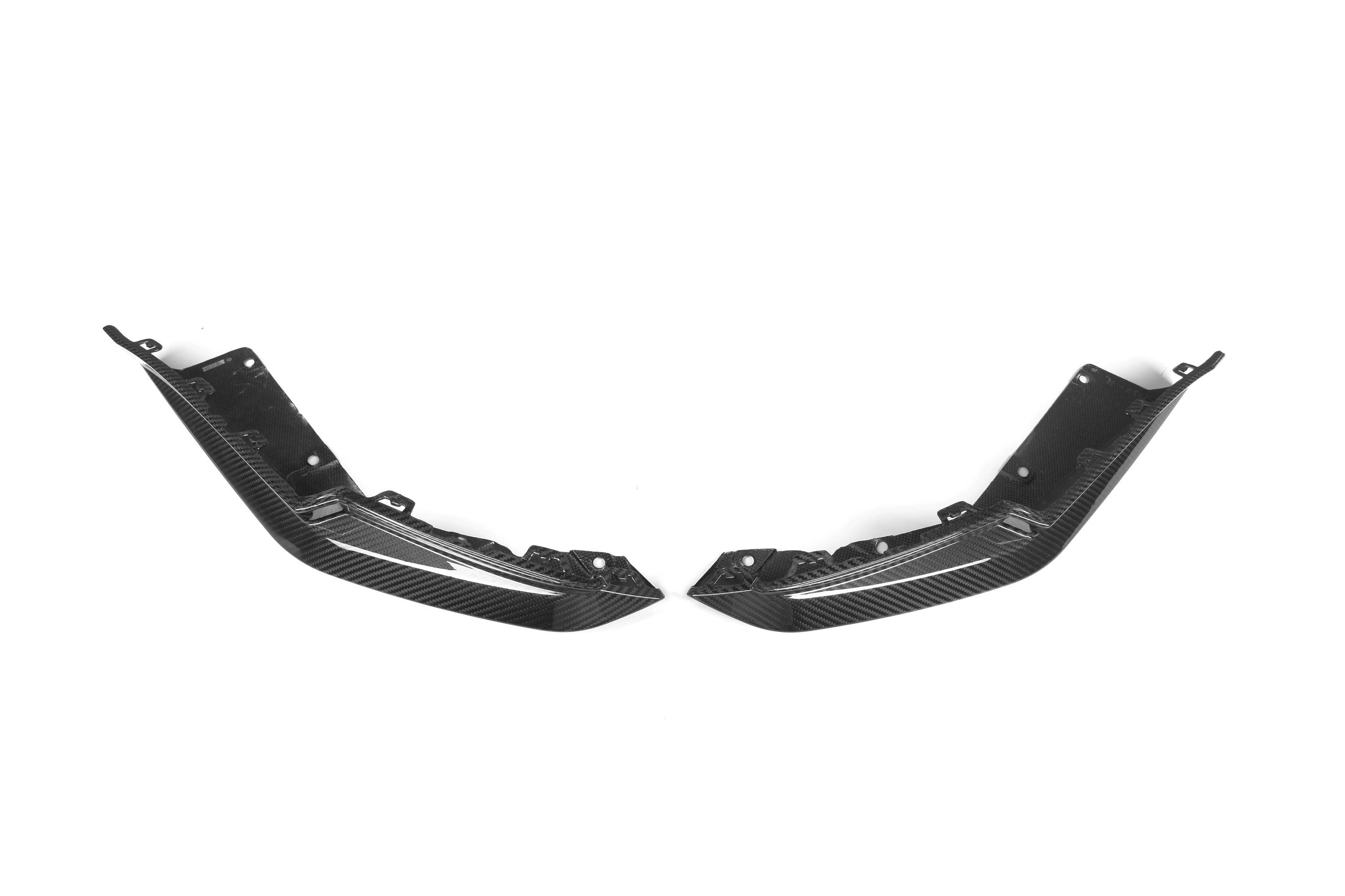 BMW M3 M3C M3CS G80 G81 2021 2022 2023 2024 with Aftermarket Parts - OE Style Rear Splitter Pre-preg Carbon Fiber from Aero Republic