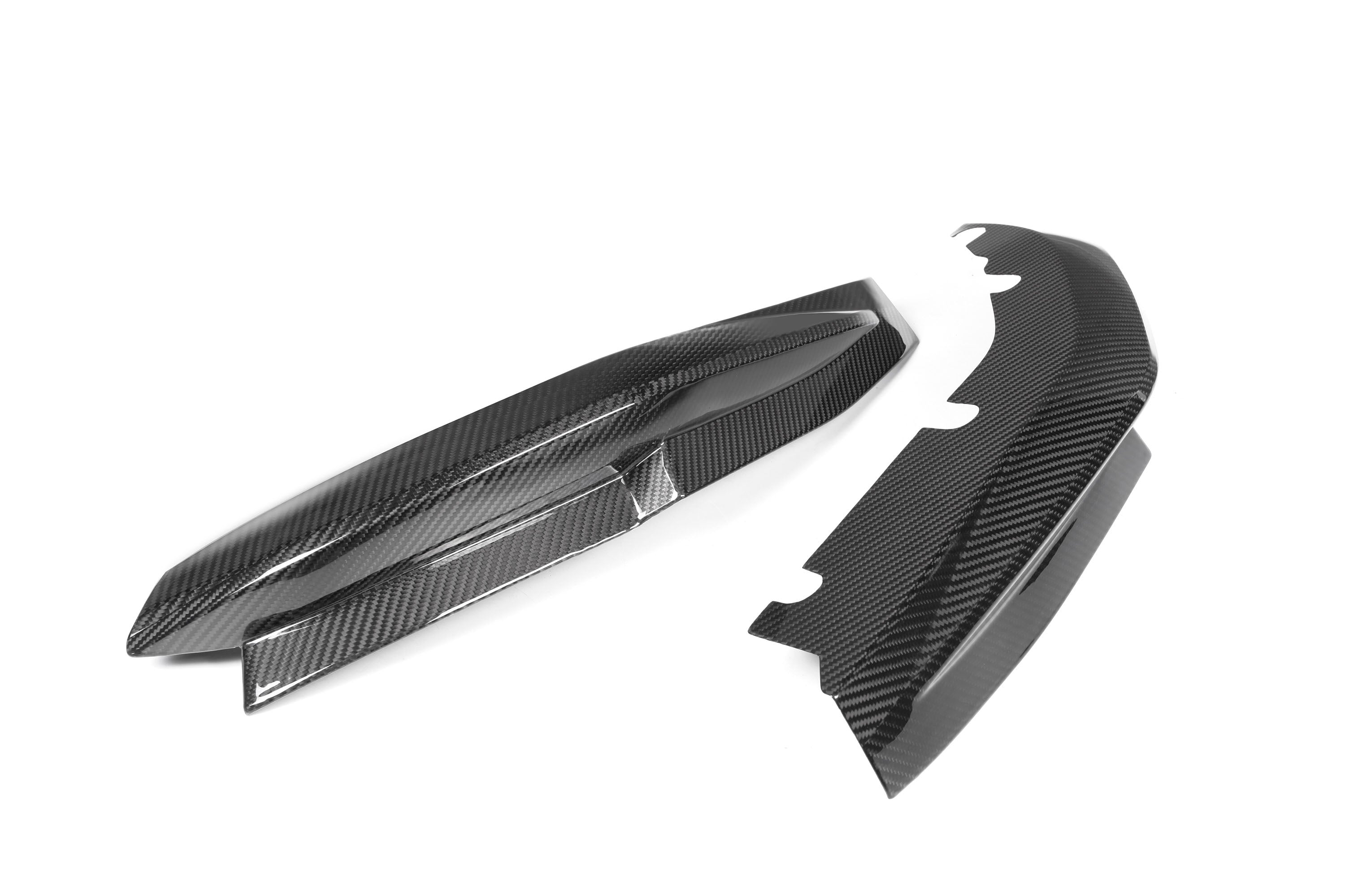 BMW M3 M3C M3CS G80 G81 2021 2022 2023 2024 with Aftermarket Parts - OE Style Rear Splitter Pre-preg Carbon Fiber from Aero Republic