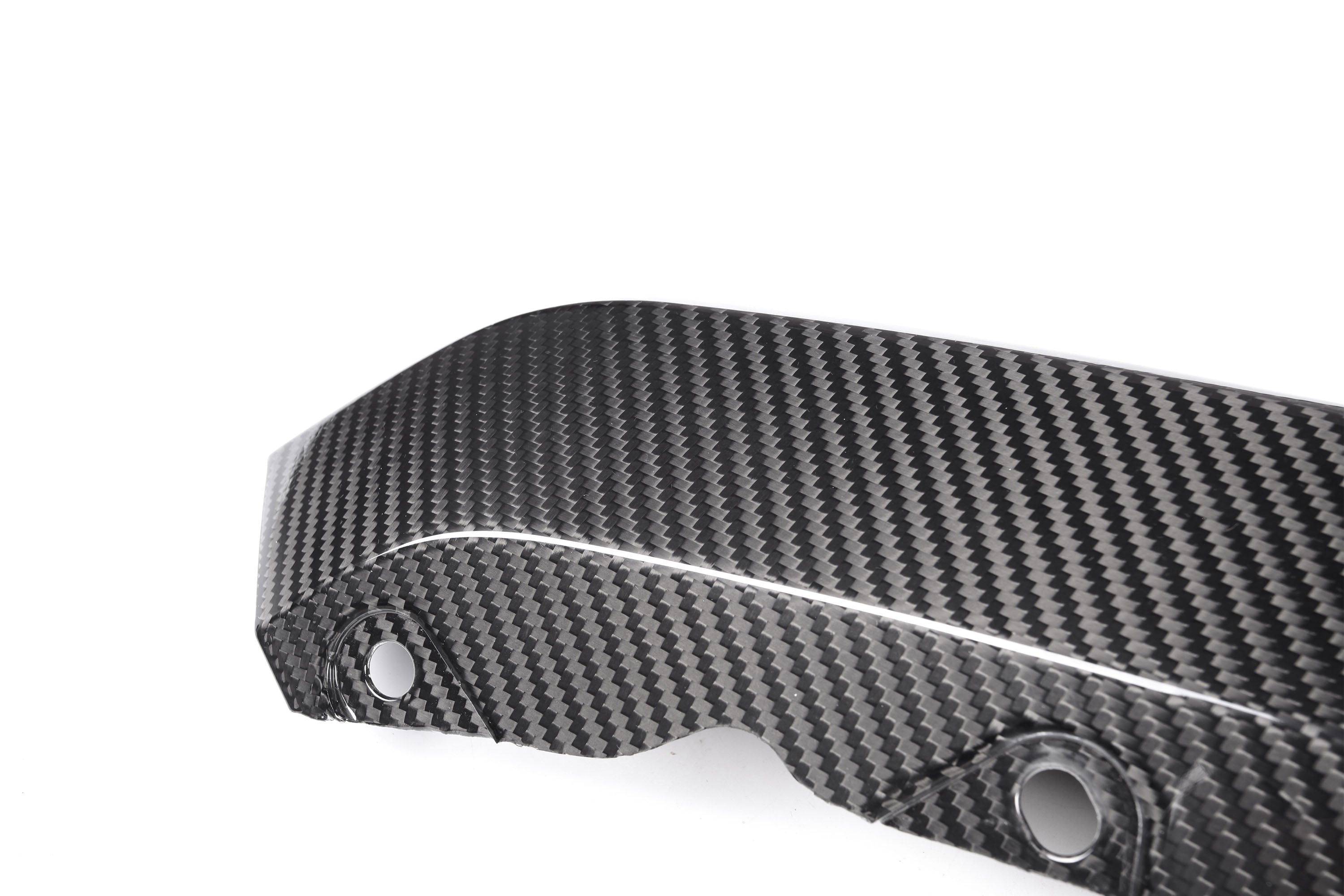 BMW M3 M3C M3CS G80 G81 2021 2022 2023 2024 with Aftermarket Parts - OE Style Rear Splitter Pre-preg Carbon Fiber from Aero Republic