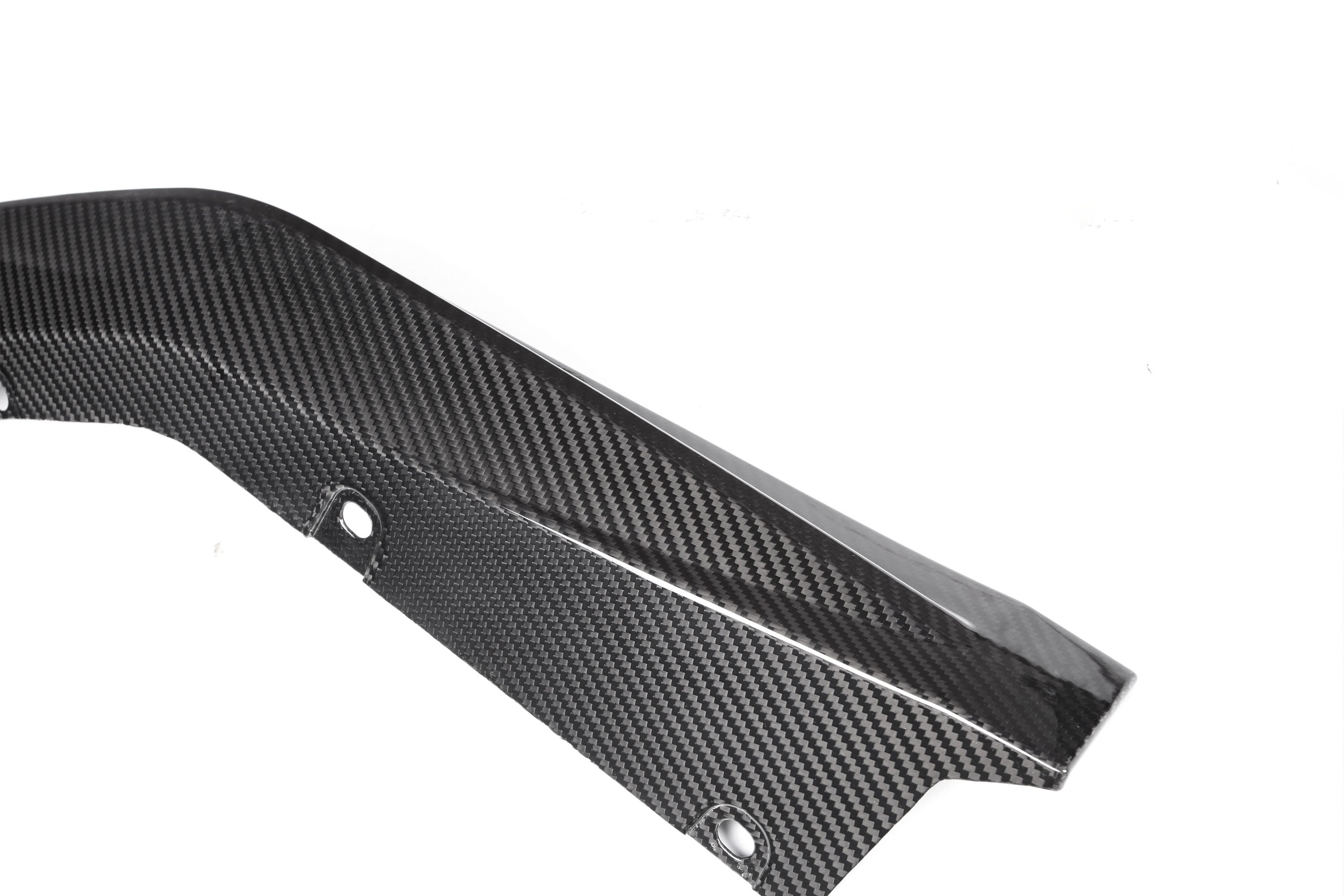 BMW M3 M3C M3CS G80 G81 2021 2022 2023 2024 with Aftermarket Parts - OE Style Rear Splitter Pre-preg Carbon Fiber from Aero Republic