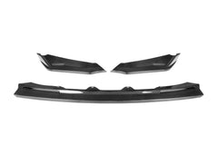 BMW M3 M3C M3CS G80 G81 2021 2022 2023 2024 & M4 M4C M4CS G82 G83 2021 2022 2023 2024 with Aftermarket Parts - V Style Front Lip Pre-preg Carbon Fiber from Aero Republic