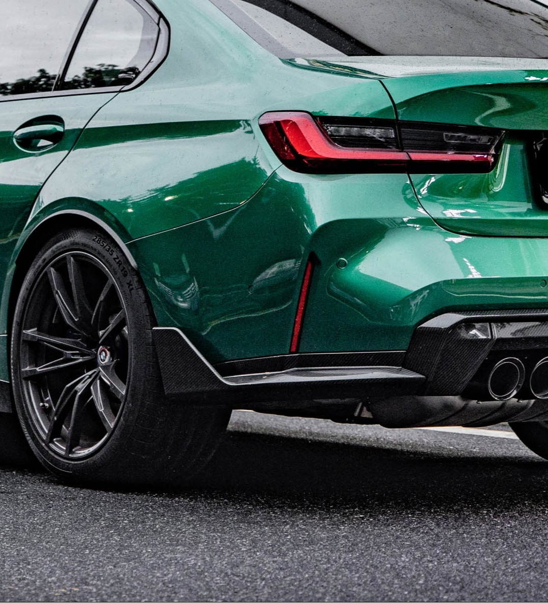 BMW M3 M3C M3CS G80 G81 2021-ON & M4 M4C M4CS G82 G83 2021-ON with Aftermarket Parts -
MP Style Rear Splitter Carbon Fiber from Aero Republic