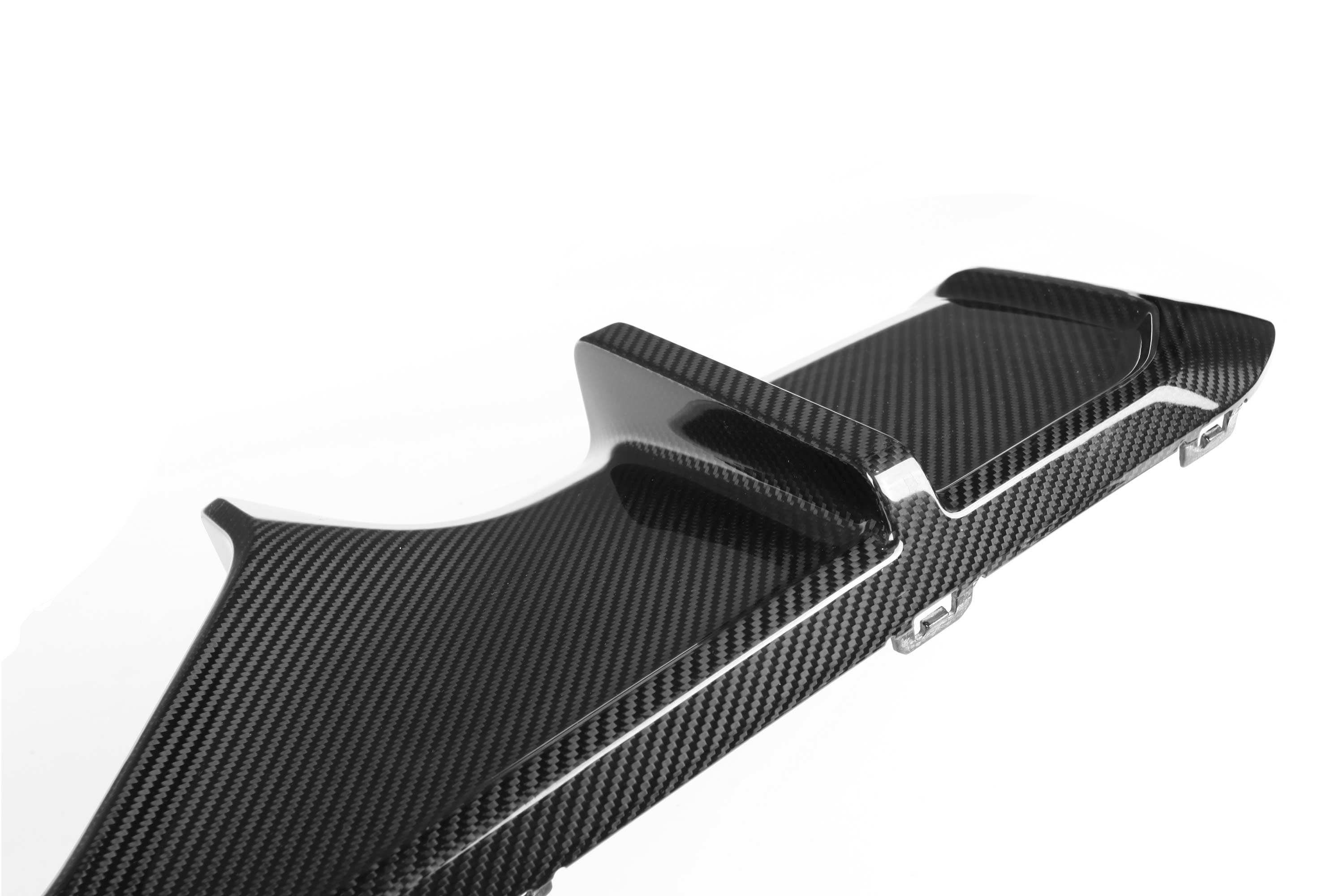 BMW M3 M3C M3CS G80 G81 2021-ON & M4 M4C M4CS M4CSL G82 G83 2021-ON with Aftermarket Parts - MP Style / Quad Center Exist Rear Diffuser & Center Diffuser Plate & Exhaust Hanger & Diffuser Bracket Carbon Fiber / Titanium from Aero Republic & SOOQOO USA