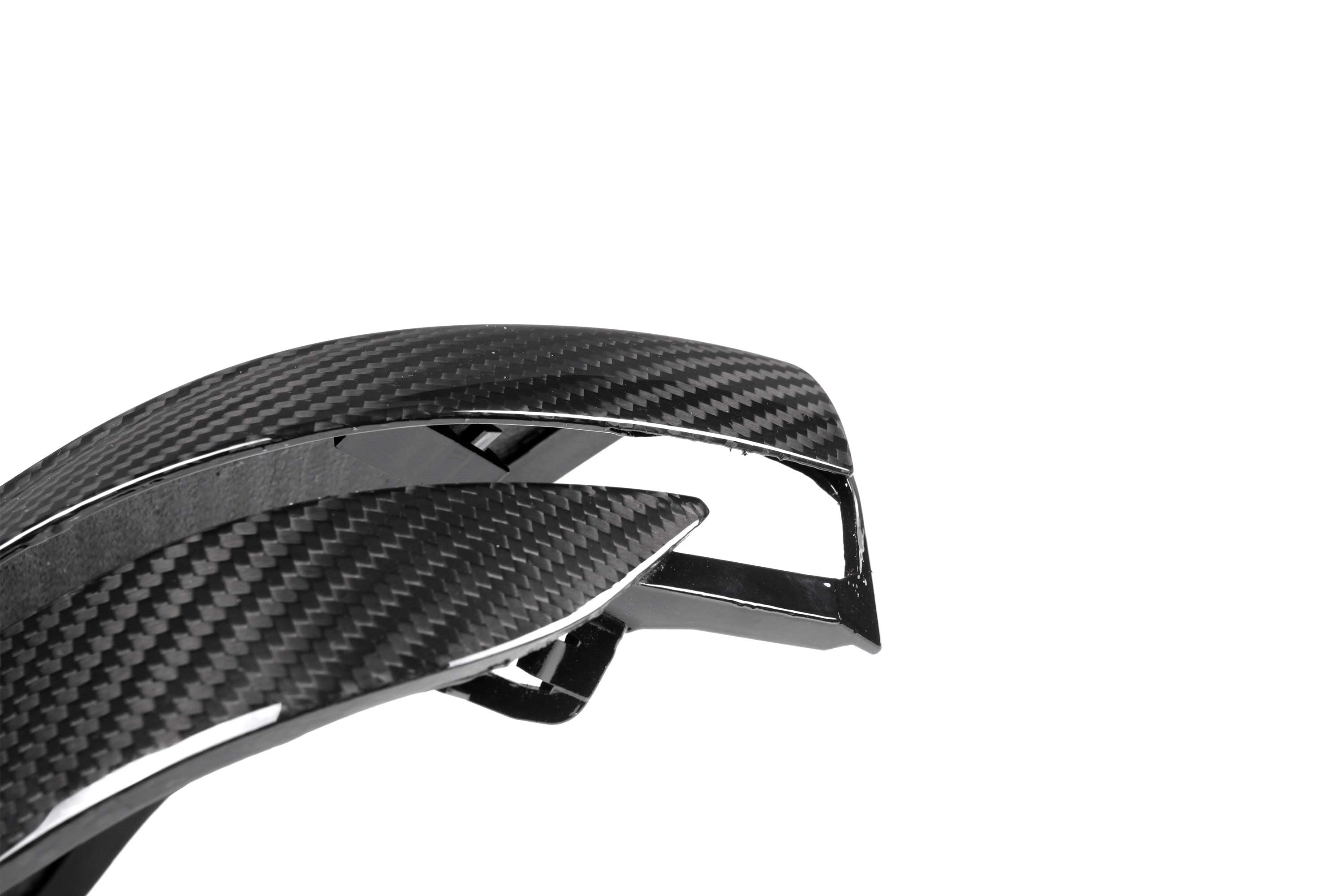 BMW M3 M4 G80 G81 G82 G83 2021-ON LHD (Left Hand Drive Only) with Aftermarket Parts - OE Style Replacement Mirror Caps Pre-preg Carbon Fiber from Aero Republic