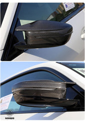 BMW M3 M4 G80 G81 G82 G83 2021-ON RHD (Right Hand Drive Only) with Aftermarket Parts - OE Style Replacement Mirror Caps Pre-preg Carbon Fiber from Aero Republic