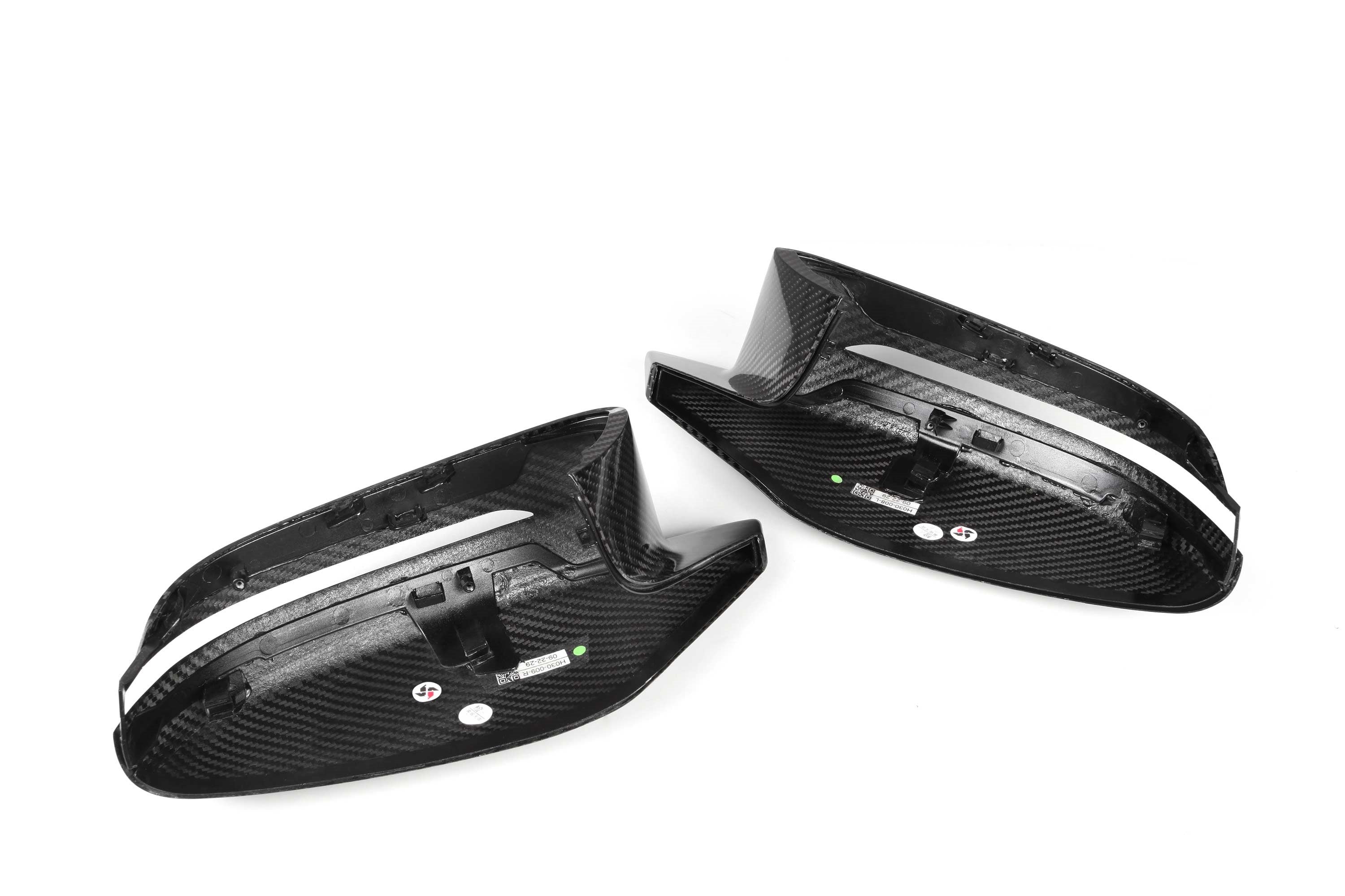 BMW M3 M4 G80 G81 G82 G83 2021-ON RHD (Right Hand Drive Only) with Aftermarket Parts - OE Style Replacement Mirror Caps Pre-preg Carbon Fiber from Aero Republic