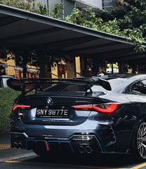 BMW M2 / M2C G87 2023-ON & 2 Series M240 230 G42 2022-ON with Aftermarket Parts - ADR Style Rear Wing Dry Pre-preg Carbon Fiber from Aero Republic