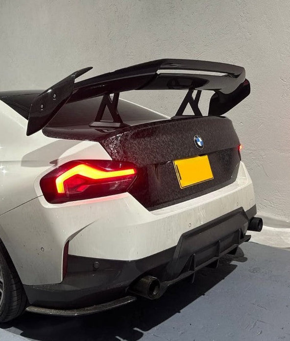 BMW M2 / M2C G87 2023-ON & 2 Series M240 230 G42 2022-ON with Aftermarket Parts - ADR Style Rear Wing Dry Pre-preg Carbon Fiber from Aero Republic