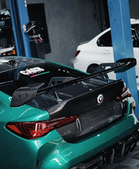 BMW M4 G82 2021-ON & 4 Series G22 430i M440i 2020-ON with Aftermarket Parts - CSL Style Trunk Dry Pre-preg Carbon Fiber from Aero Republic