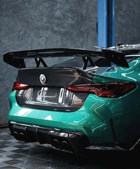 BMW M4 G82 2021-ON & 4 Series G22 430i M440i 2020-ON with Aftermarket Parts - CSL Style Trunk Dry Pre-preg Carbon Fiber from Aero Republic