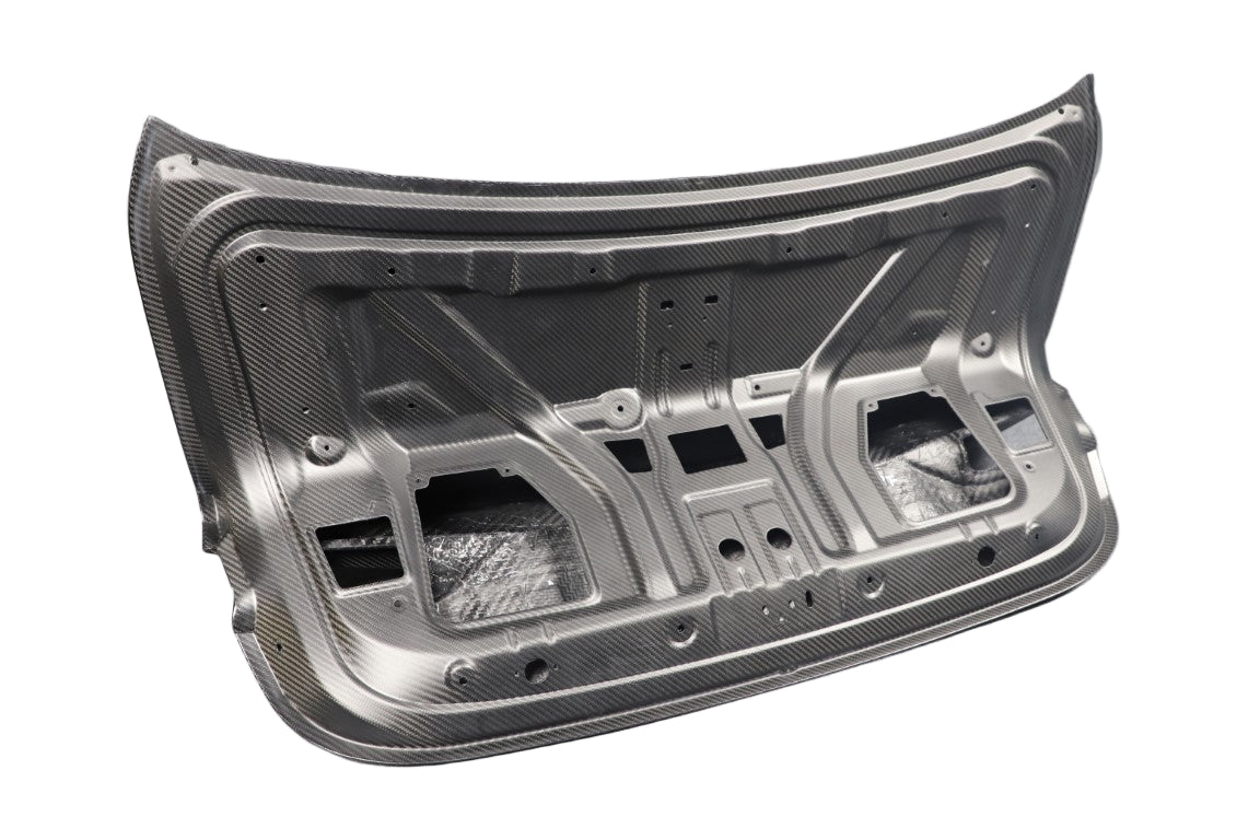 BMW M4 G82 2021-ON & 4 Series G22 430i M440i 2020-ON with Aftermarket Parts - CSL Style Trunk Dry Pre-preg Carbon Fiber from Aero Republic