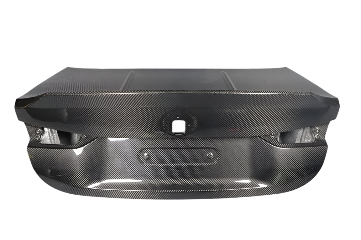BMW M4 G82 2021-ON & 4 Series G22 430i M440i 2020-ON with Aftermarket Parts - CSL Style Trunk Dry Pre-preg Carbon Fiber from Aero Republic