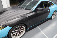 BMW M4 / M4C / M4CS G82 G83 2021-ON with Aftermarket Parts - Front Fenders Dry Pre-preg Carbon Fiber from Aero Republic