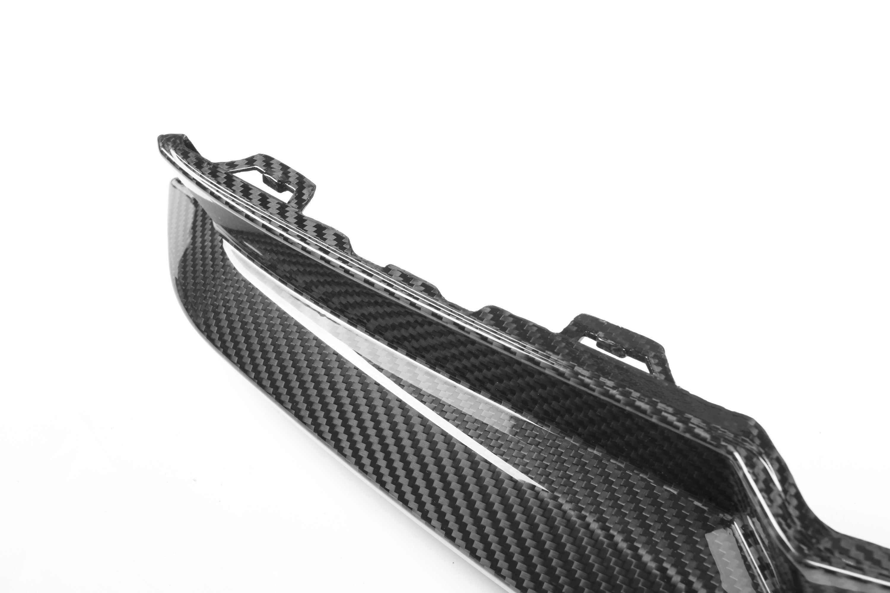 BMW M4 M4C M4CS G82 G83 2021 2022 2023 2024 with Aftermarket Parts - OE Style Rear Splitter Pre-preg Carbon Fiber from Aero Republic