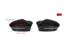 BMW M5C M5 G90 G99 2024-ON (Left & Right Hand Drive) with Aftermarket Parts - M5 Style Mirror Caps Dry Pre-preg Carbon Fiber from Aero Republic